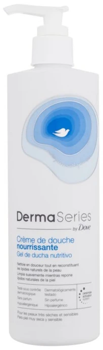 Dove DermaSeries maitininantis Dušo želė Dušo želė moterims, 400 ml