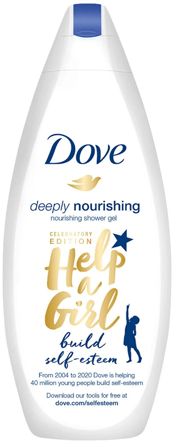 Dove maitininantis Dušo želė Deeply maitininantis (maitininantis Dušo želė), 400 ml