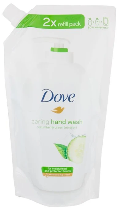 Dove Refreshing Cucumber & Žalias Tea Skystas muilas moterims, 500 ml