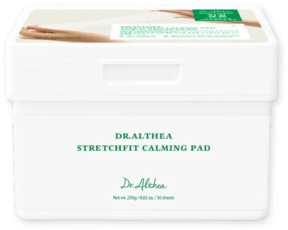 Dr. Althea Stretchfit Calming Pad raminamieji veido padeliai, 250 g / 50 vnt.