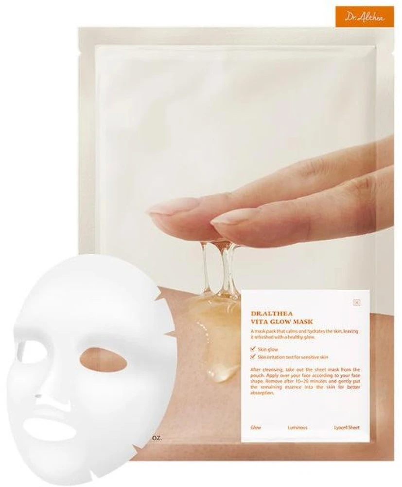 Dr. Althea Vita Glow Mask veido kaukė, 4 x 28 g