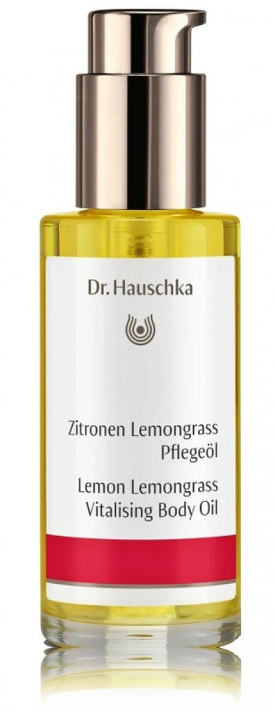 Dr. Hauschka atgaivinantis kūno aliejus (Citrinų citrinžolės vitalizuojantis kūno aliejus) 75 ml