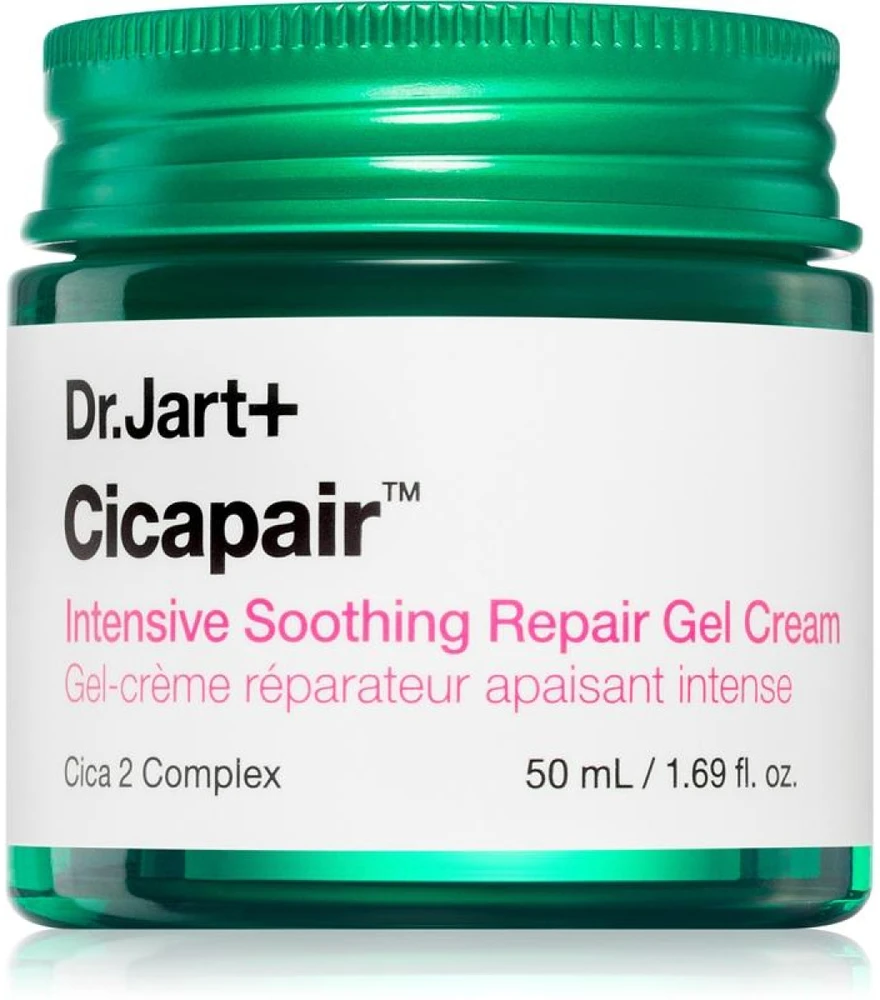 Dr. Jart+ Cicapair Intensive Soothing Repair Gel Kreminis gelinis kremas sausai, į raudonį linkusiai odai, 50 ml