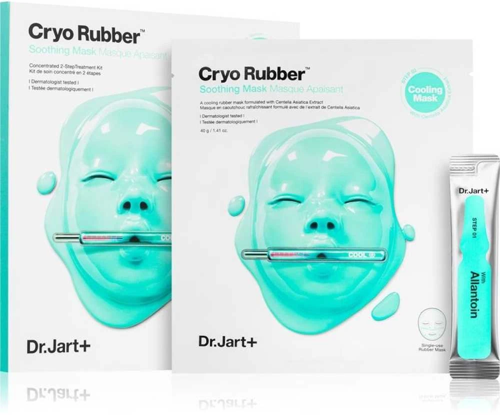Dr. Jart+ Cryo Rubber Soothing Mask raminamoji veido kaukė jautriai odai, 44 g