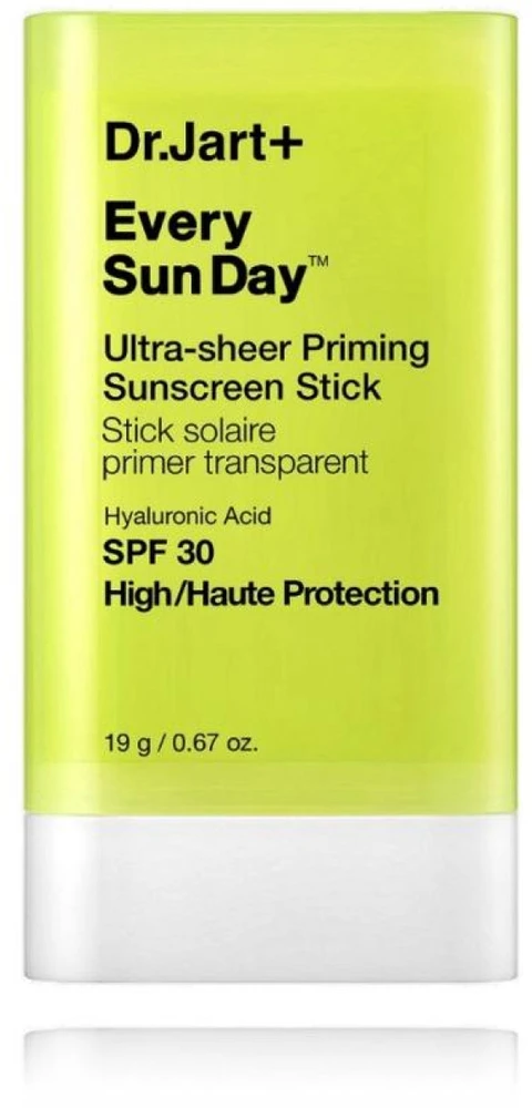 Dr. Jart+ Every Sun Day Ultra-Sheer Priming Sunscreen Stick SPF 30 apsauginis pieštukas nuo saulės, 19 g