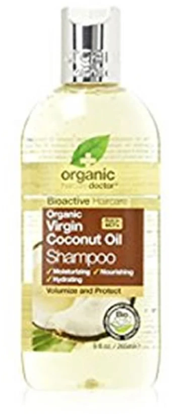 Dr. organic Dr. Organic šampūnas su tyru kokosų aliejumi, 265 ml
