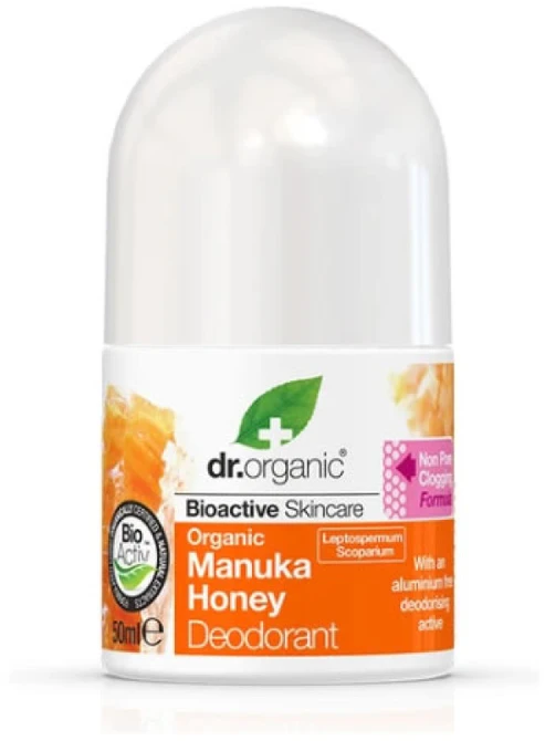 Dr. Organic Manuka Honey dezodorantas 50ml