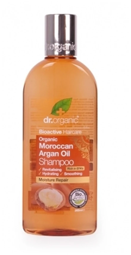 Dr. organic Dr.Organic Moroccan Argano aliejaus šampūnas, 265ml