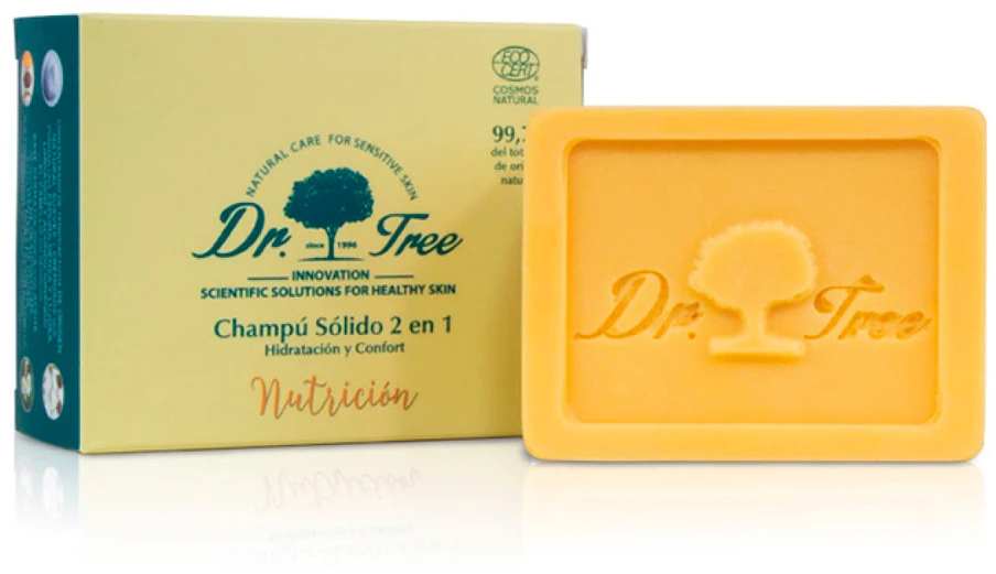 Dr. Tree 2 in 1 maitinamasis kietasis šampūnas 75g
