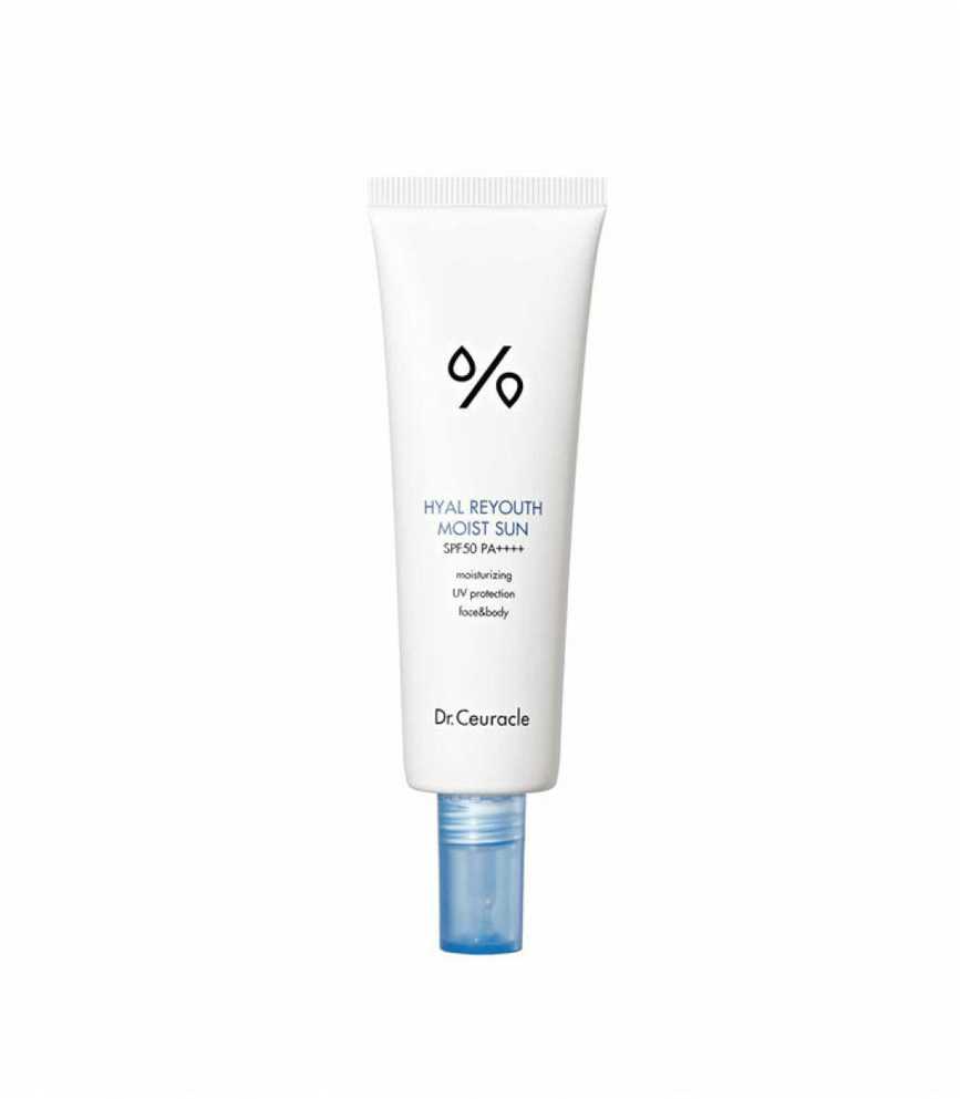 Dr.Ceuracle drėkinamasis kremas nuo saulės SPF 50 Hyal Reyouth (Moist Sun), 50 ml