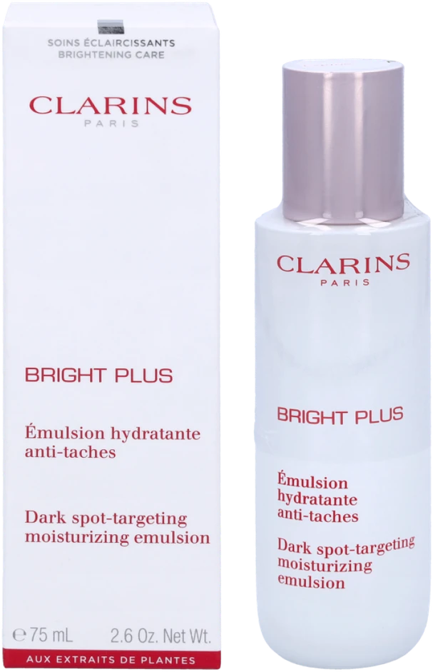 Drėgnas Clarins Bright Plus Dark Spot Targeting. Emulsija, 75 ml