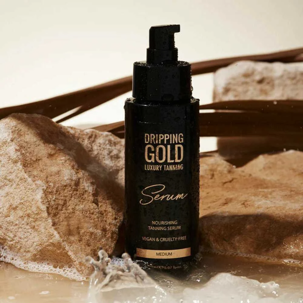 Dripping Gold Savaiminio įdegio serumas Medium (įdegio serumas) 150 ml