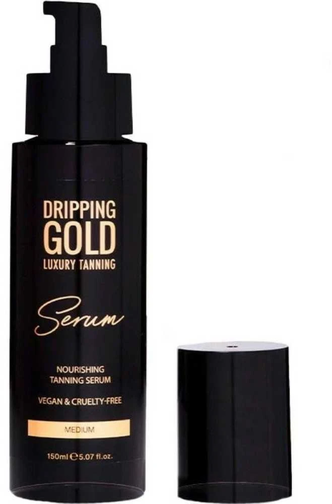 Dripping Gold Savaiminio įdegio serumas Medium (įdegio serumas) 150 ml