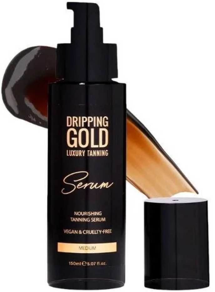 Dripping Gold Savaiminio įdegio serumas Medium (įdegio serumas) 150 ml