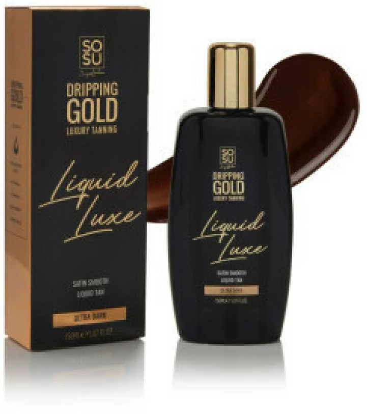 Dripping Gold Savaiminio įdegio vanduo "Ultra Dark" (skystas įdegis) 150 ml