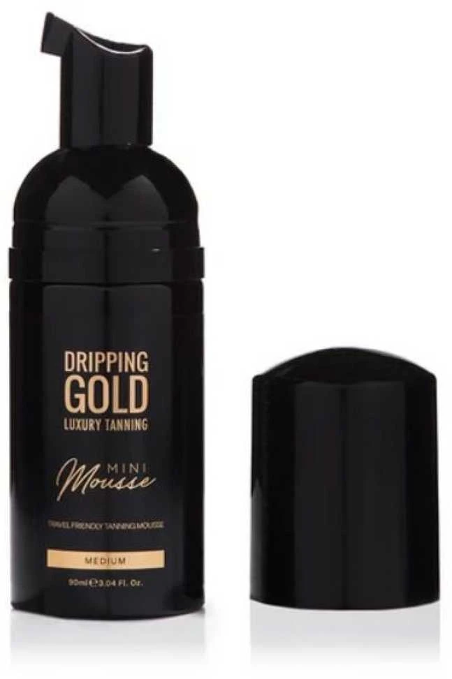 Dripping Gold kelioninės savaiminio įdegio putos vidutinio intensyvumo (mini putos), 90 ml