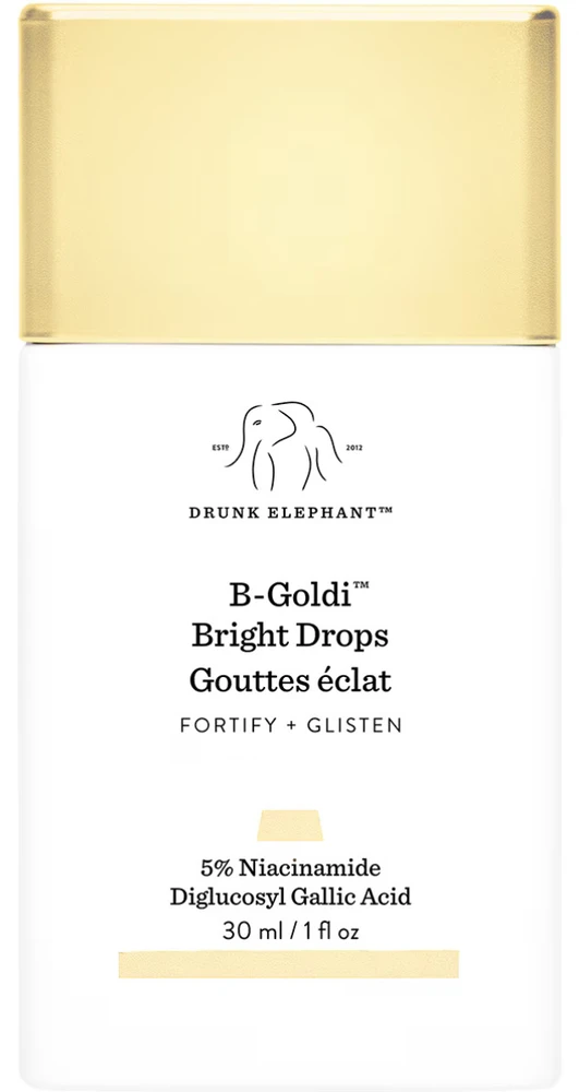 Drunk Elephant B-Goldi Bright Drops veido šviesinimo lašai, 30 ml