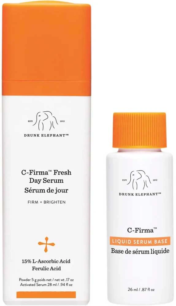 „Drunk Elephant“ skaistinamasis odos serumas „C-Firma Fresh Day Serum“ veido serumas, 28 ml