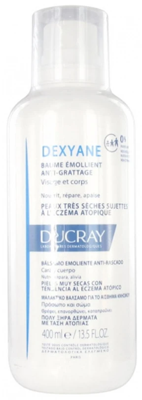 Ducray Dexyane emolientinis kremas nuo įbrėžimų 400ml