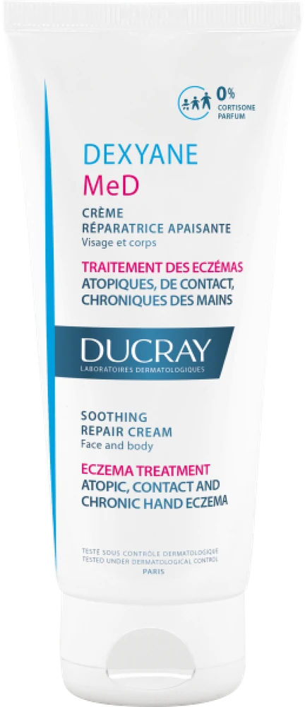 Ducray Dexyane MeD Soothing Kreminis kremas nuo dermatito, 100 ml