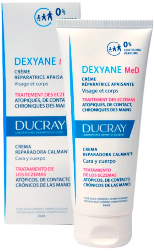 Ducray Dexyane Med Soothing Repair Kreminis kūno kremas, 100 ml