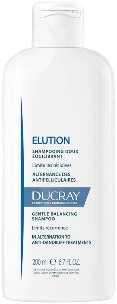 Ducray ELUTION Gentle Rebalancing Šampūnas šampūnas, 200 ml