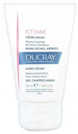 Ducray Ictyane Hand Kreminis rankų kremas, 50 ml