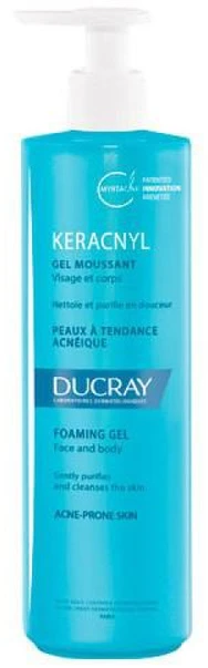 Ducray Keracnyl putojantis gelis 400ml