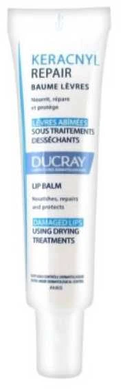 Ducray Keracnyl Lip Repair Balm lūpų balzamas, 15 ml