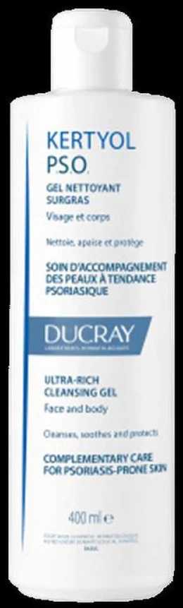 Veido ir kūno prausiklis Ducray Kertyol Pso Surgras Gel, 400ml