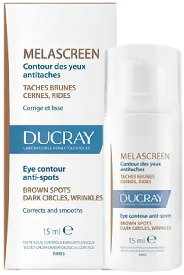 "Ducray Melascreen" akių kontūro kremas nuo pigmentinių dėmių 15ml