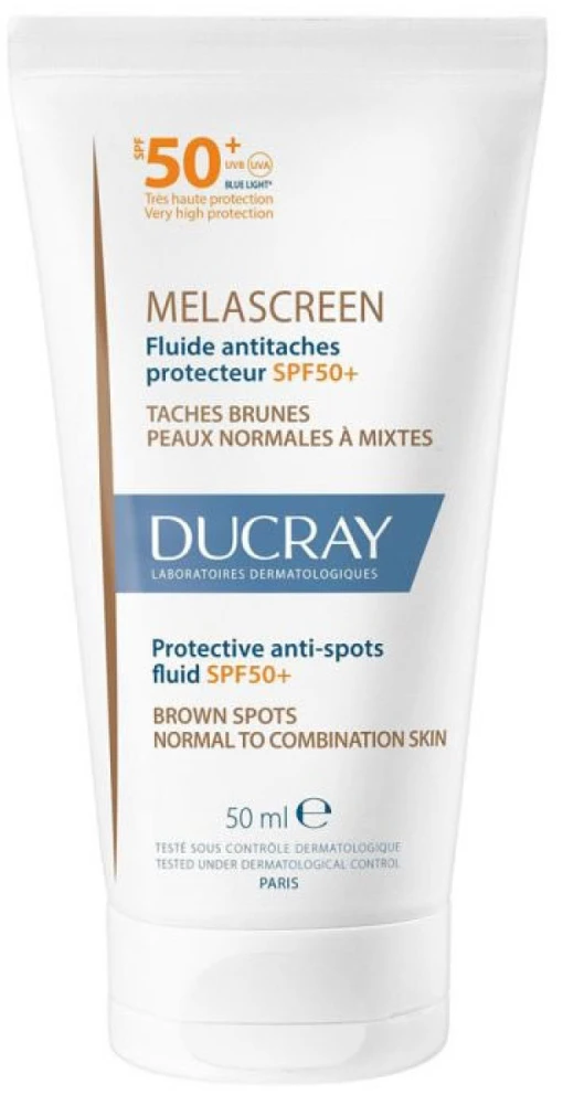 "Ducray Melascreen" skystis nuo pigmentinių dėmių Spf50+ 50ml