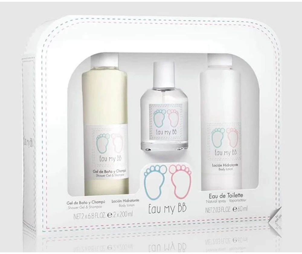 Eau My BB Eau De Toilette Purškiklis 60ml 3 dalių rinkinys