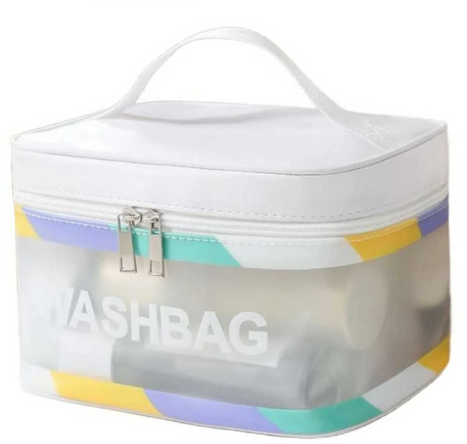 Ecarla Washbag kuferek Baltas
