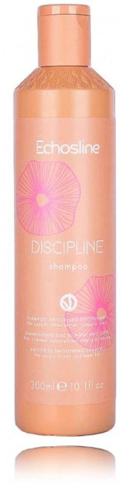 Echosline Discipline Minkštinantis ir glotninantis Smoothing Šampūnas glotninantis šampūnas nepaklusniems plaukams, 300 ml