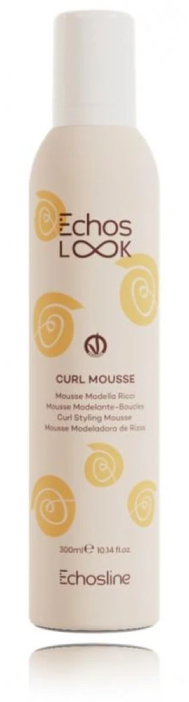 Echosline Echos LOOK Curl Mousse putos garbanotiems / banguotiems plaukams, 300 ml