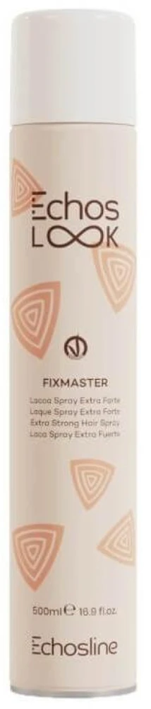 ECHOSLINE Echos LOOK Fixmaster Extra Strong Purškiklis itin stiprios fiksacijos plaukų lakas, 500 ml