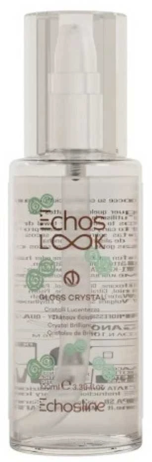 ECHOSLINE Echos LOOK Gloss Crystal Crystals Brilliance spindesio suteikiantis serumas plaukams, 100 ml