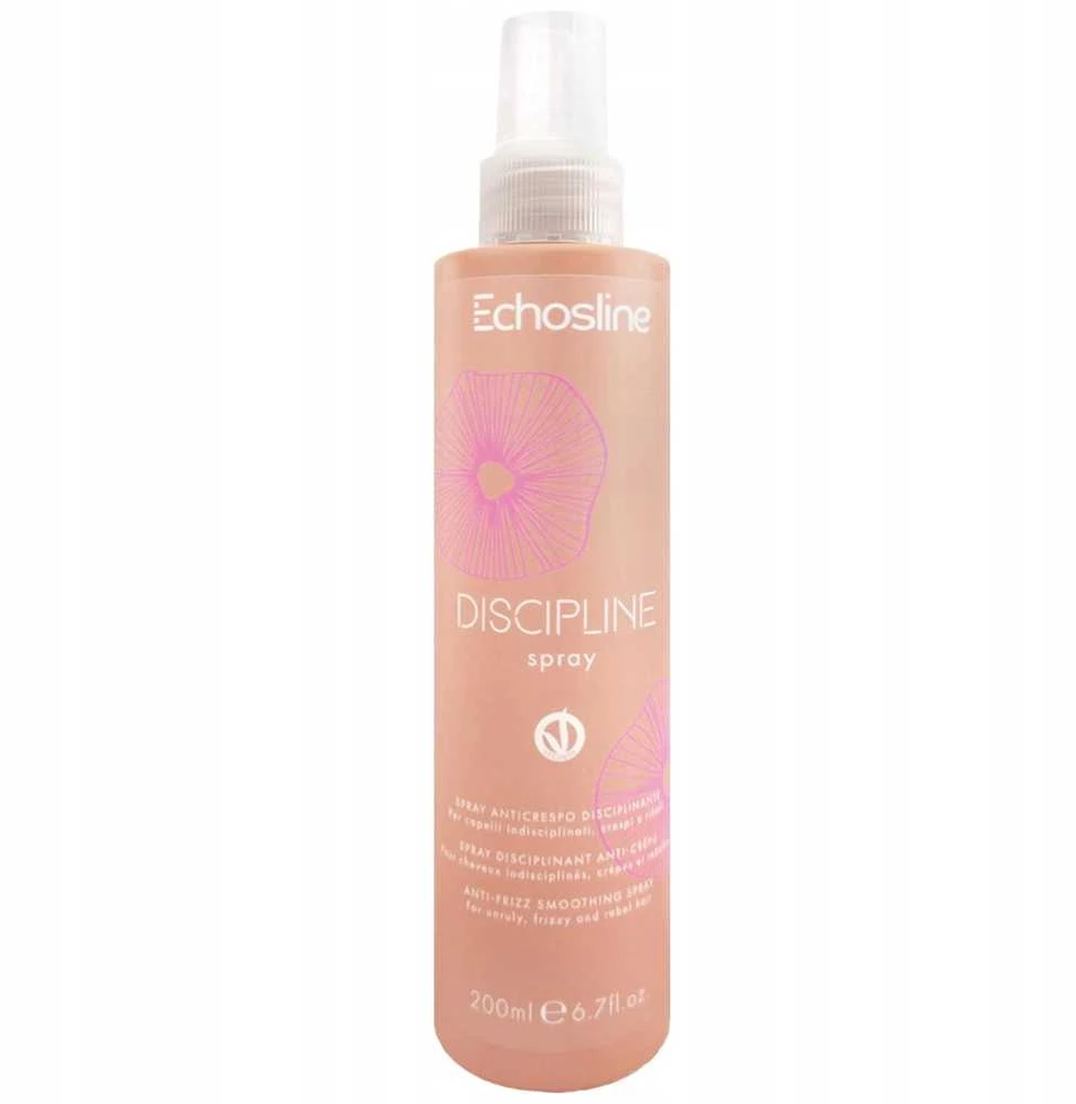 Echosline Minkštinantis ir glotninantis Smoothing Purškiklis glotninantis purškiklis nepaklusniems plaukams, 200 ml
