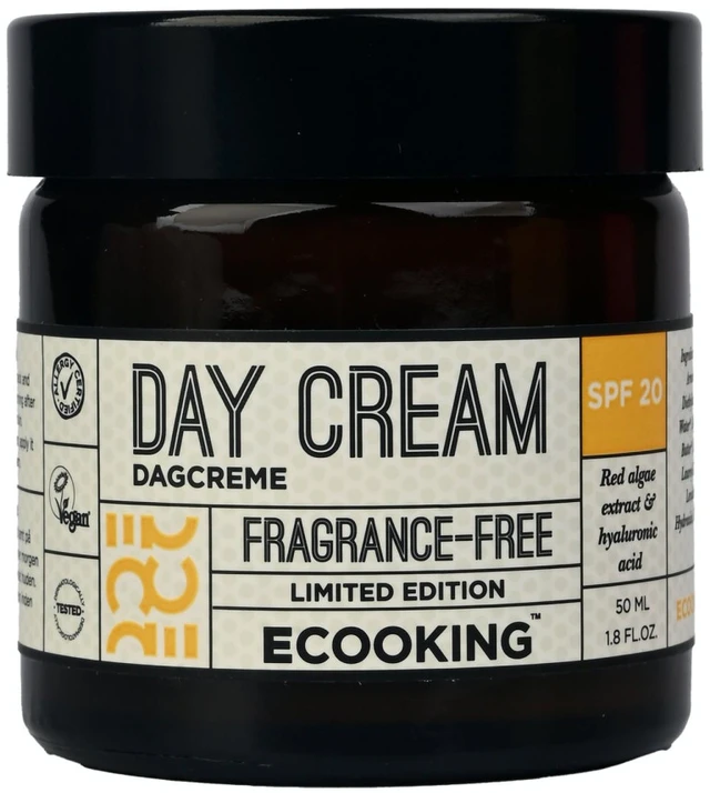 Ecooking Day Kreminis SPF 20 Limited Edition bekvapis dieninis veido kremas, 50 ml