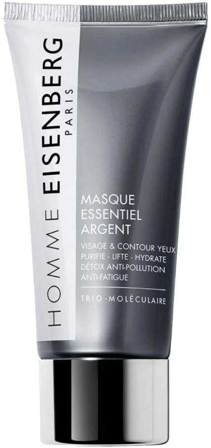Eisenberg Men Sidabrinis Essential Mask veido kaukė vyrams, 75 ml