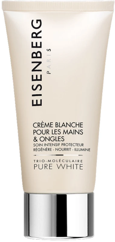 Eisenberg Pure Baltas Hand & Nail Kreminis šviesinantis rankų ir nagų kremas, 75 ml