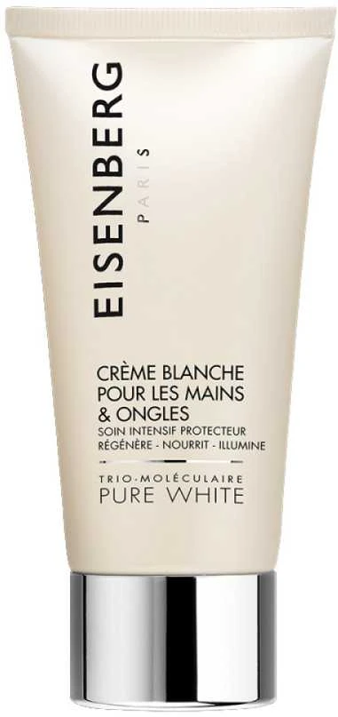 Eisenberg Pure Baltas Hand & Nail Kreminis šviesinantis rankų ir nagų kremas, 75 ml