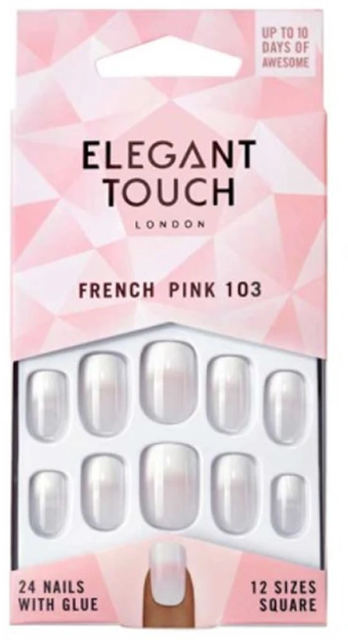 Elegant Touch Natūralus prancūzų rožinis 103 vidutinis