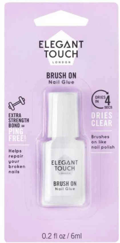 Elegant Touch On Nail Glue Dirbtinių nagų klijai, 6ml