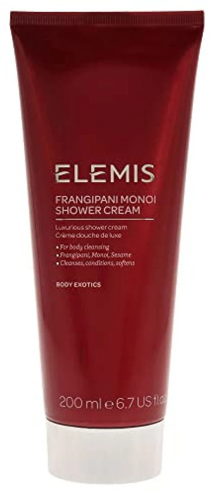 Elemis Frangipani Monoi Shower Kreminis drėkinantis dušo kremas, 200 ml