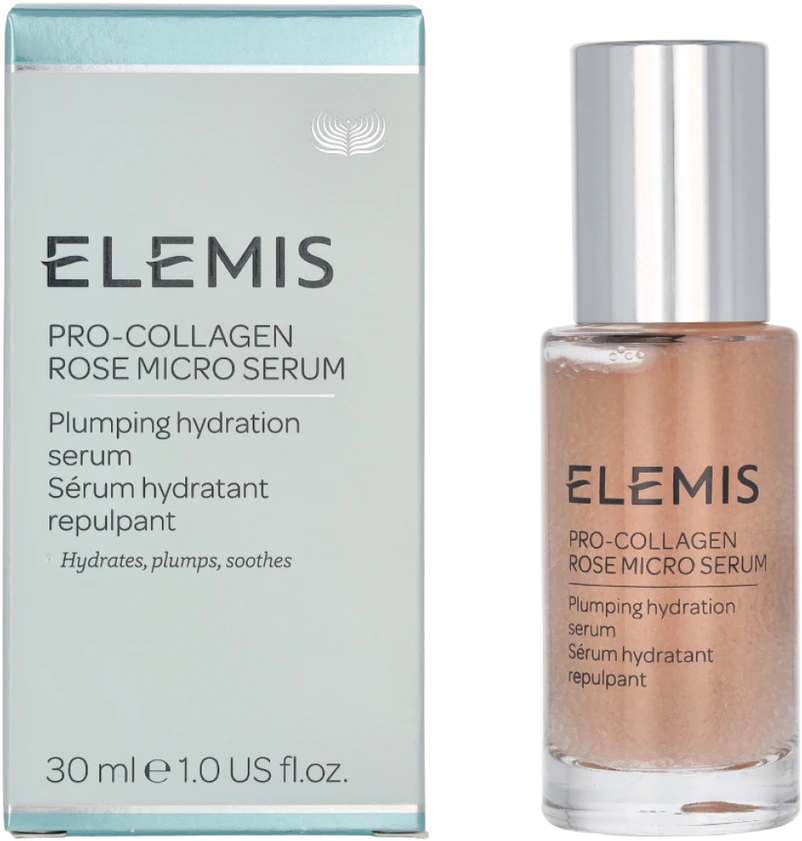 Elemis Pro-Collagen Rose Micro Serum drėkinantis veido serumas, 30 ml