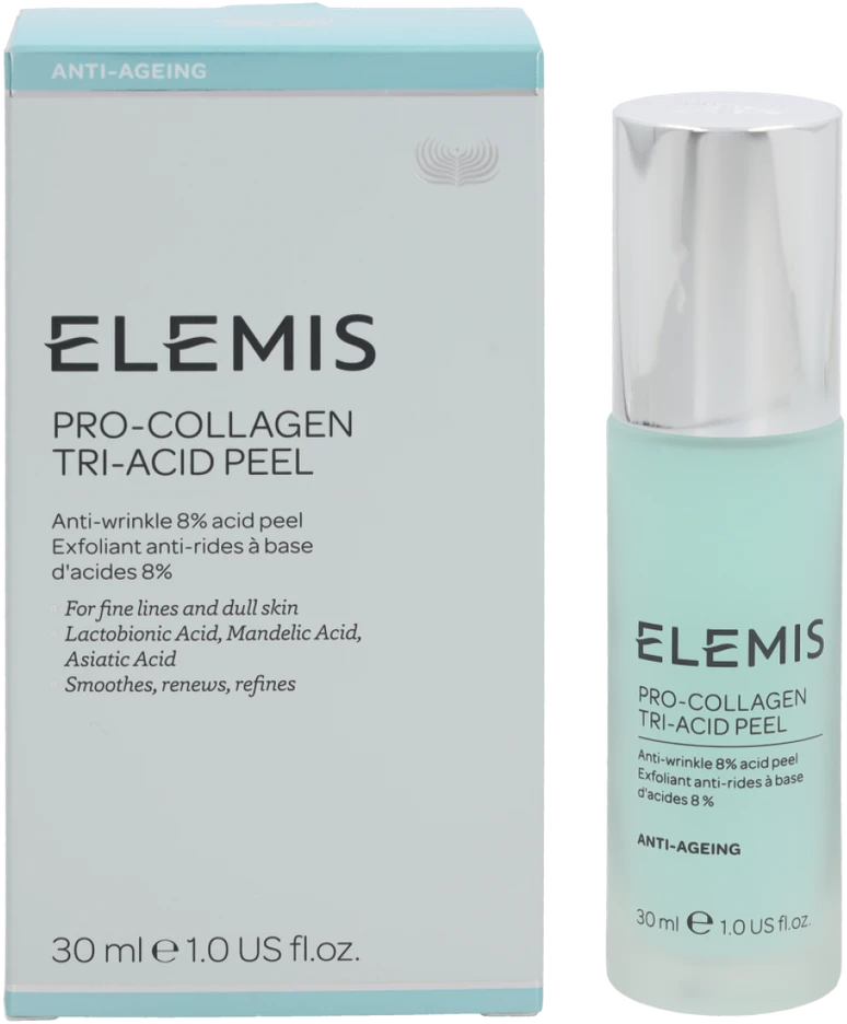Elemis Pro-Collagen Tri-Acid Peel rūgštinis šveitiklis nuo raukšlių, 30 ml