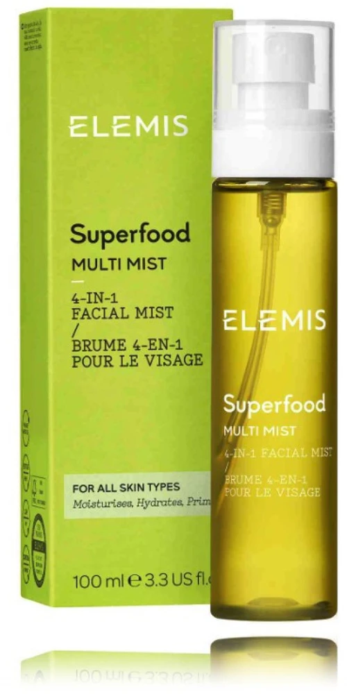 Elemis Superfood Multi Mist 4in1 veido dulksna visų tipų odai, 100 ml