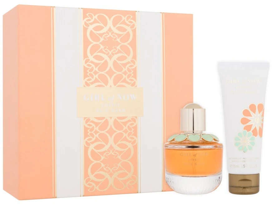 Elie Saab Girl of Now Lovely rinkinys moterims (EDP, 50 ml + kūno losjonas, 75 ml)